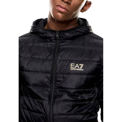 EA7 Emporio Armani Bicolor Polyamide Full-Length Jacket - Puffer Jackets