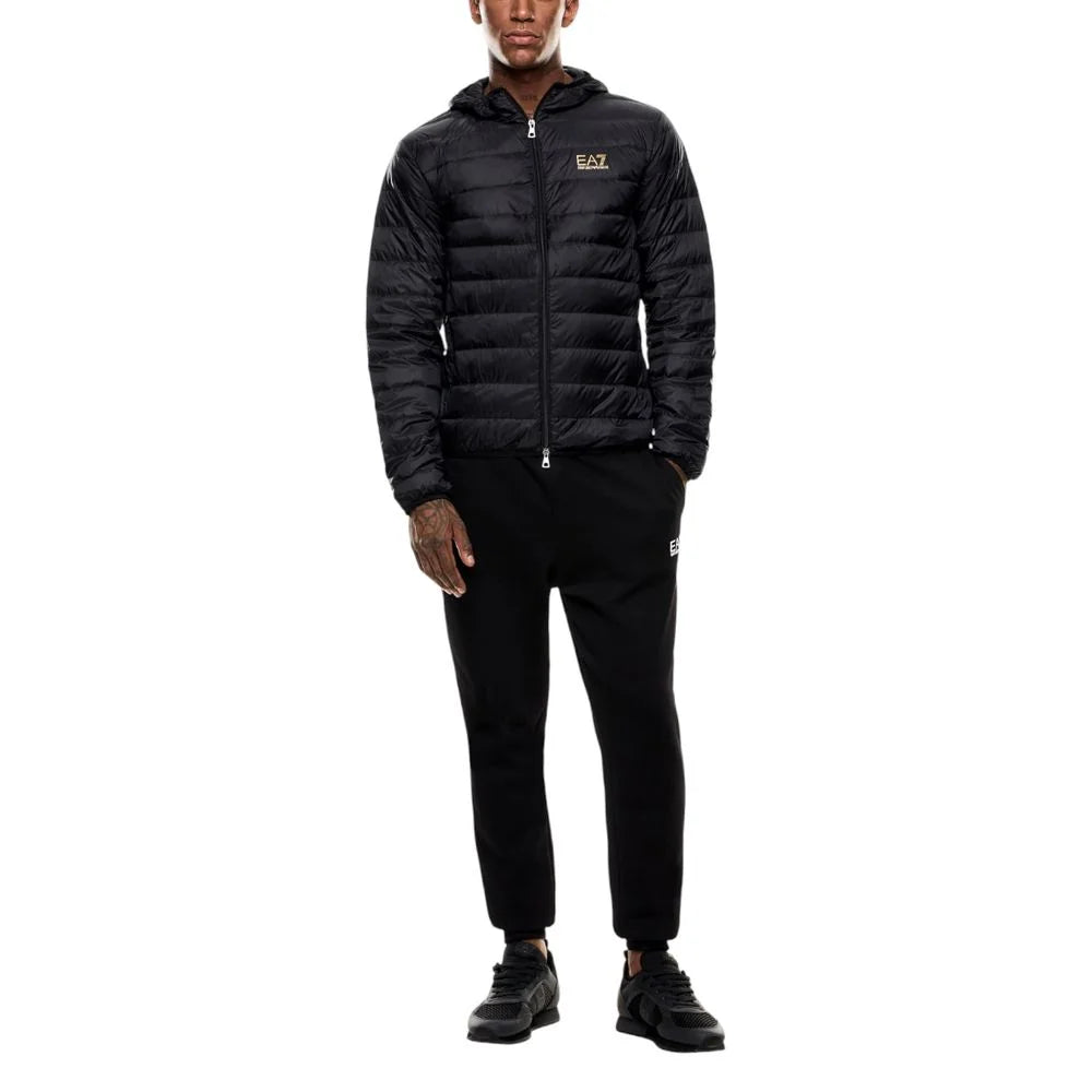 EA7 Emporio Armani Bicolor Polyamide Full-Length Jacket - Puffer Jackets