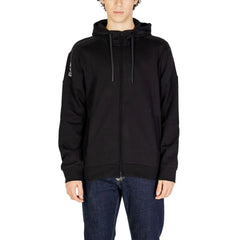 EA7 Emporio Armani Black Cotton Hoody - IT42 | XS