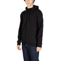 EA7 Emporio Armani Black Cotton Hoody - IT42 | XS