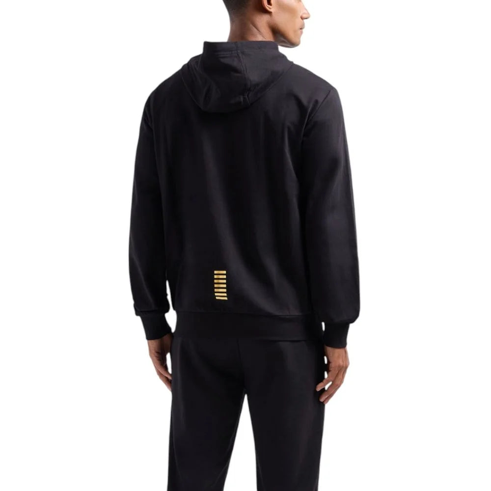 EA7 Emporio Armani Black Cotton Sweatsuit - IT48 | L