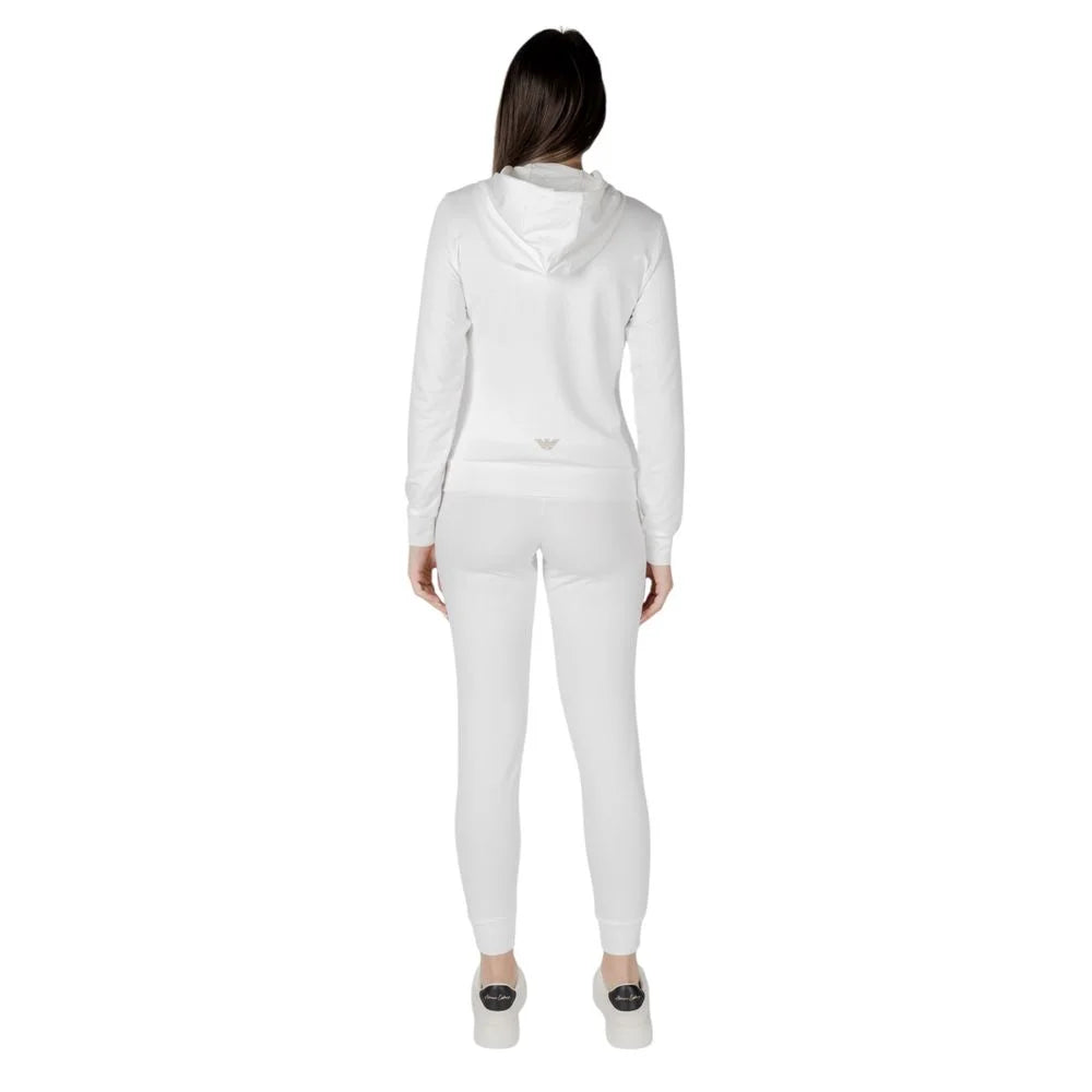 EA7 Emporio Armani Cream Polyester Tracksuit - XL