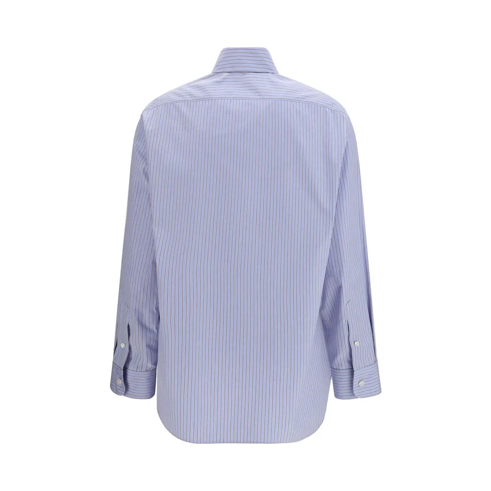 The Row Blue Cotton Pattern Shirt - 2