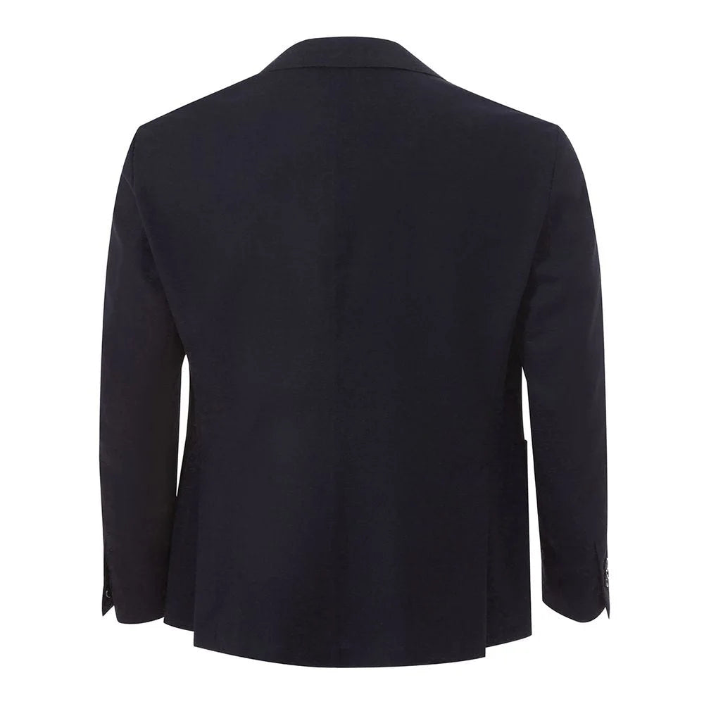 Elegant Blue Cotton Lardini Jacket - IT52 | XL - Sport Jackets