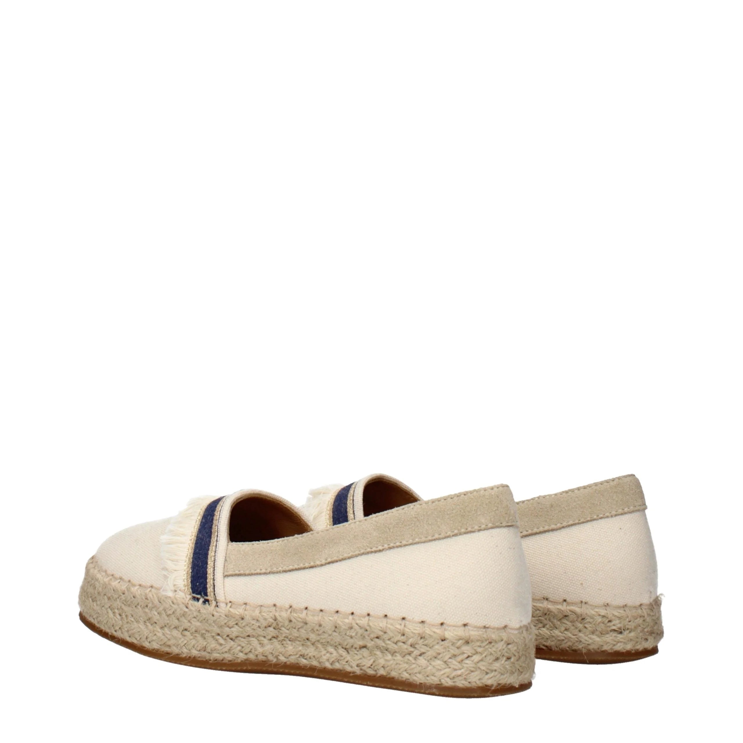 Eleventy Beige Fabric Espadrilles - EU35/US5