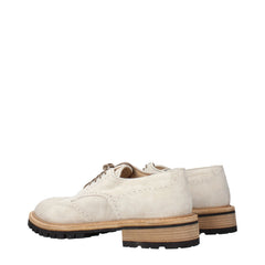 Eleventy Gray Leather Oxfords And Derbies - EU42/US9