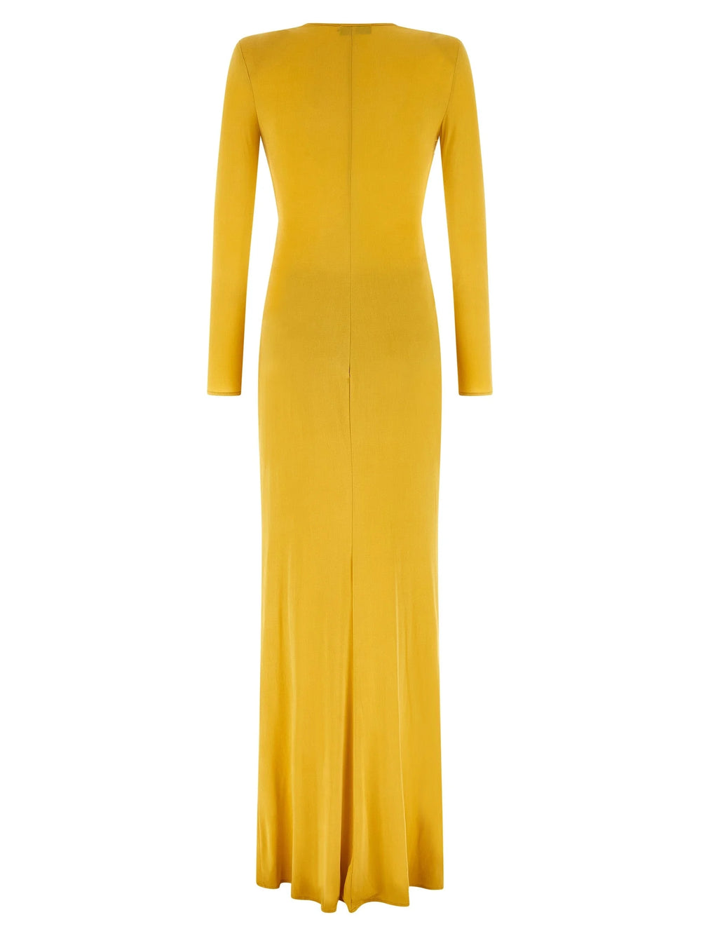 Elisabetta Franchi Bicolor Copper Long Dress - IT40