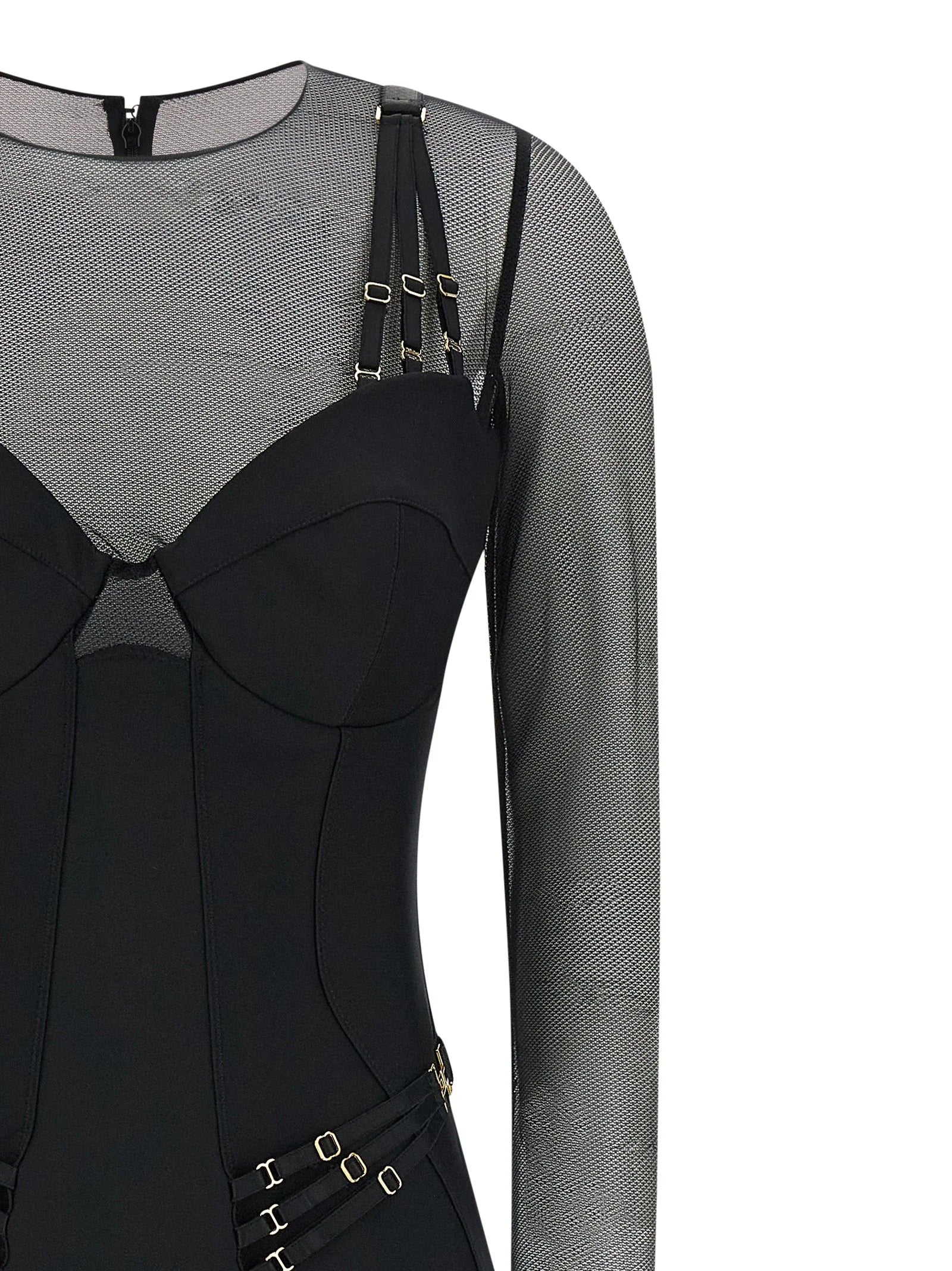 Elisabetta Franchi Black Polyamide Jumpsuit - IT38