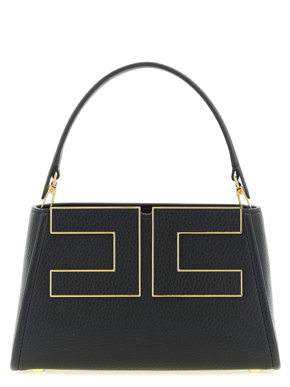 Elisabetta Franchi Black Polyester Handbag