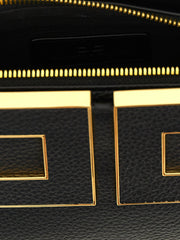 Elisabetta Franchi Black Polyester Handbag