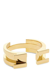 Elisabetta Franchi Gold Brass Bracelet - One Size