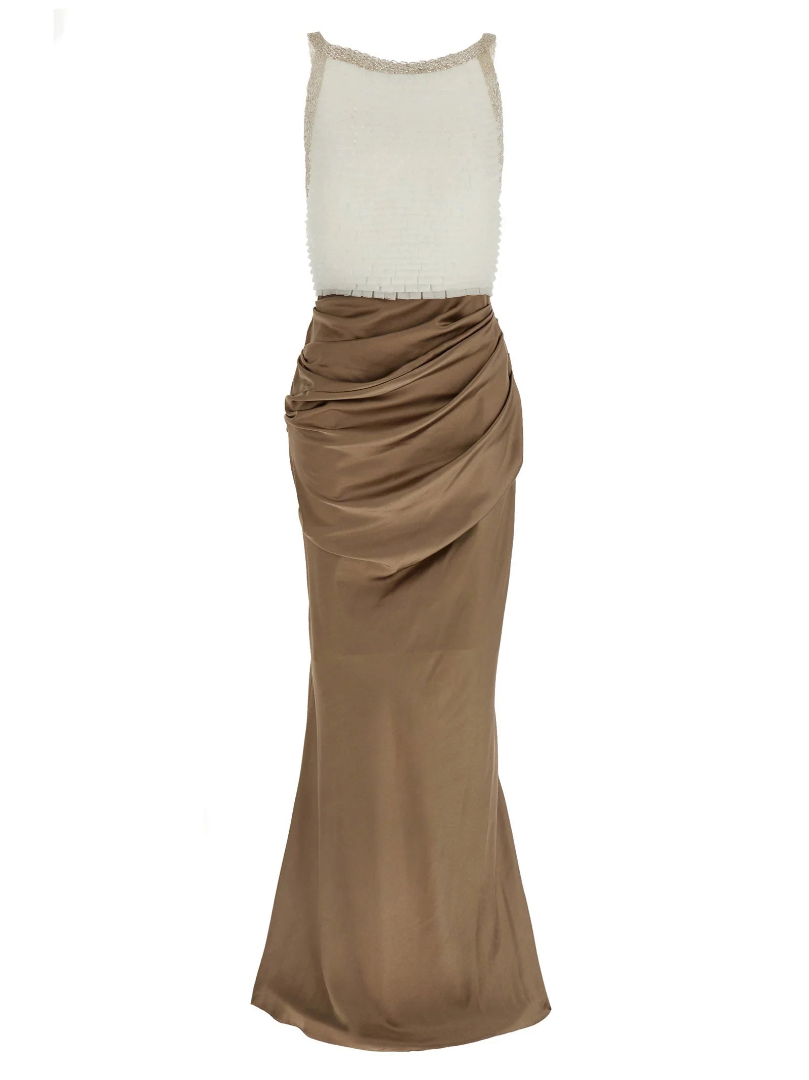 Elisabetta Franchi Multicolor Polyester Long Dress - IT44