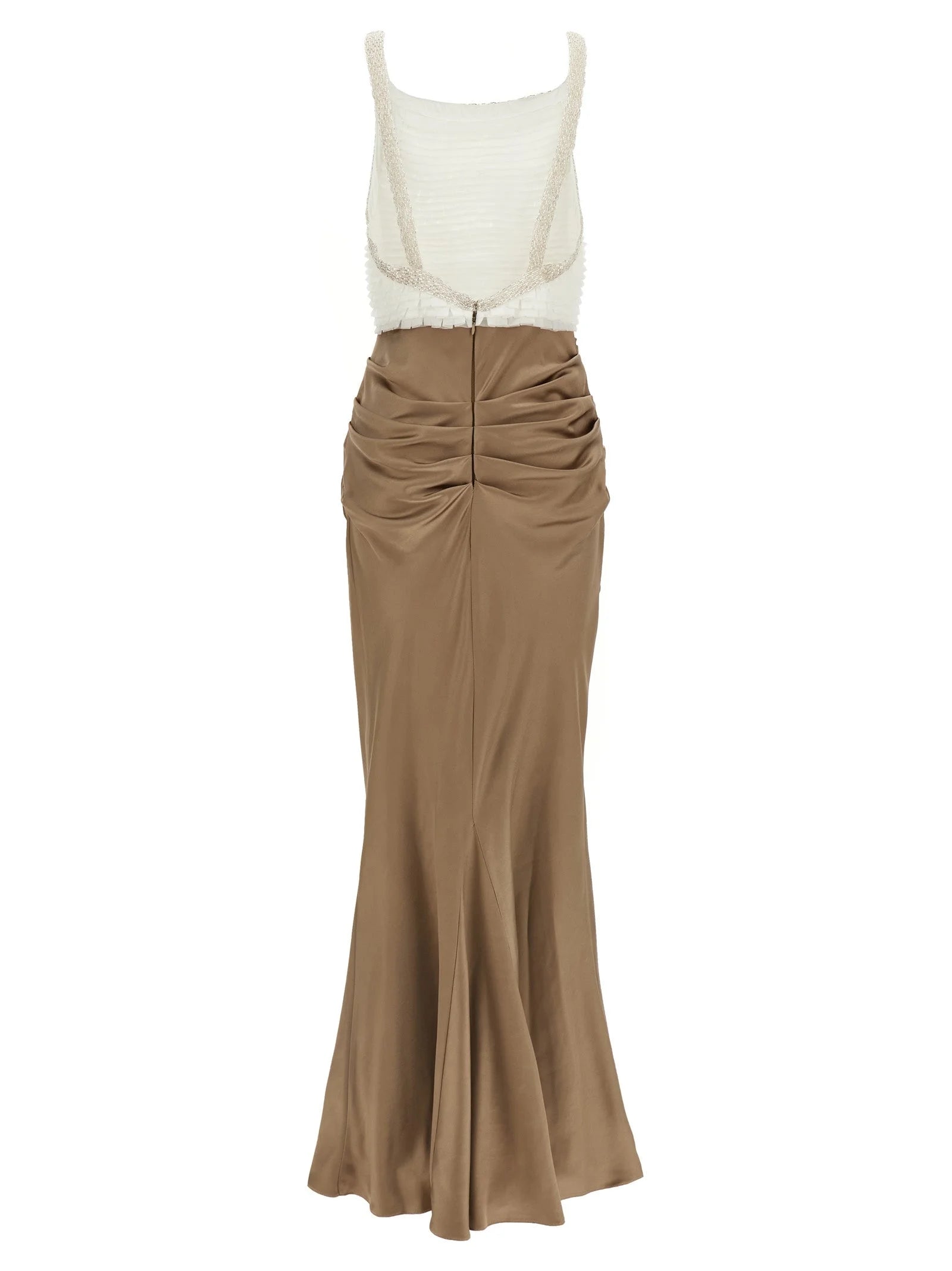 Elisabetta Franchi Multicolor Polyester Long Dress - IT44