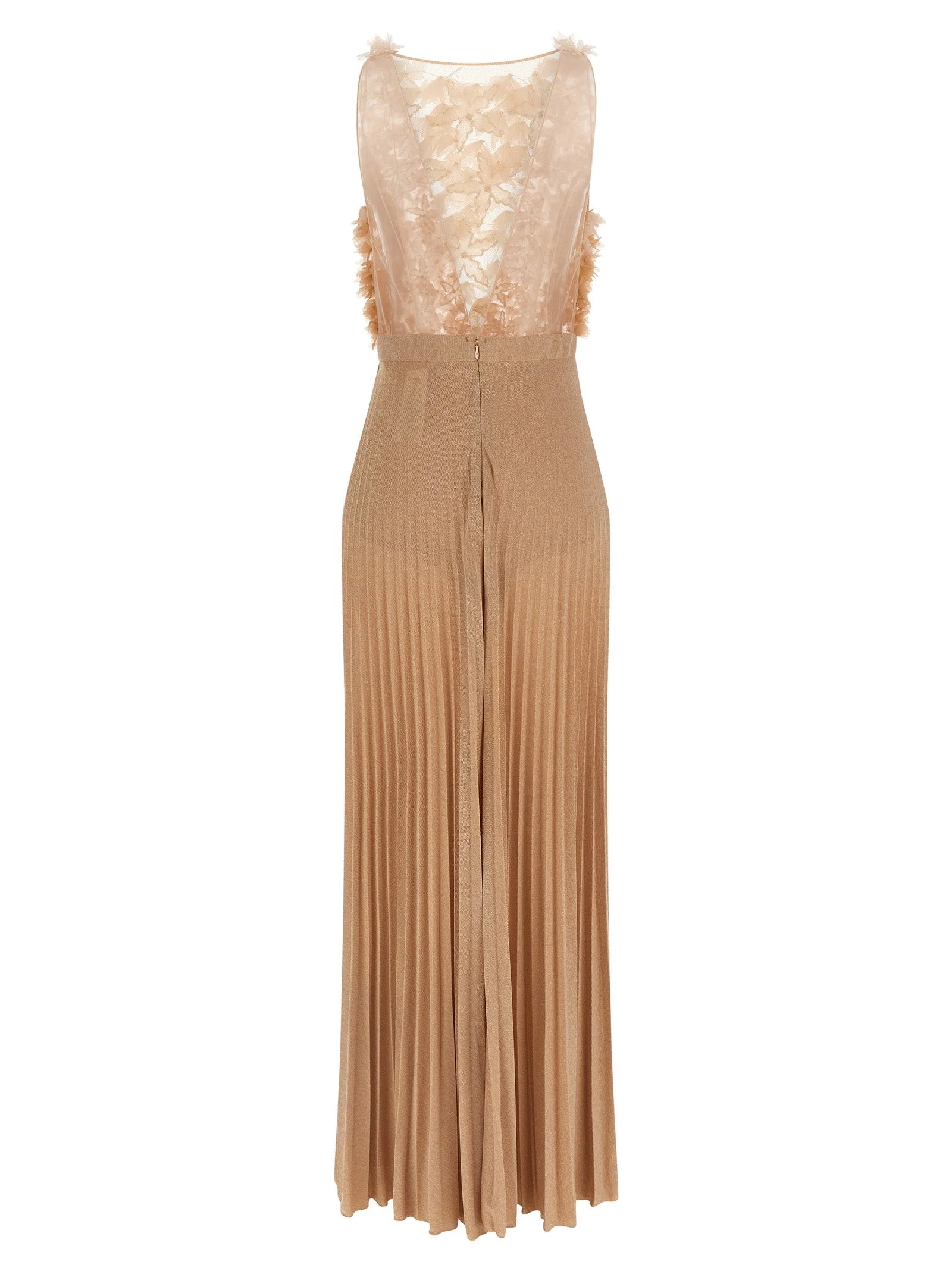Elisabetta Franchi Multicolor Viscose Long Dress