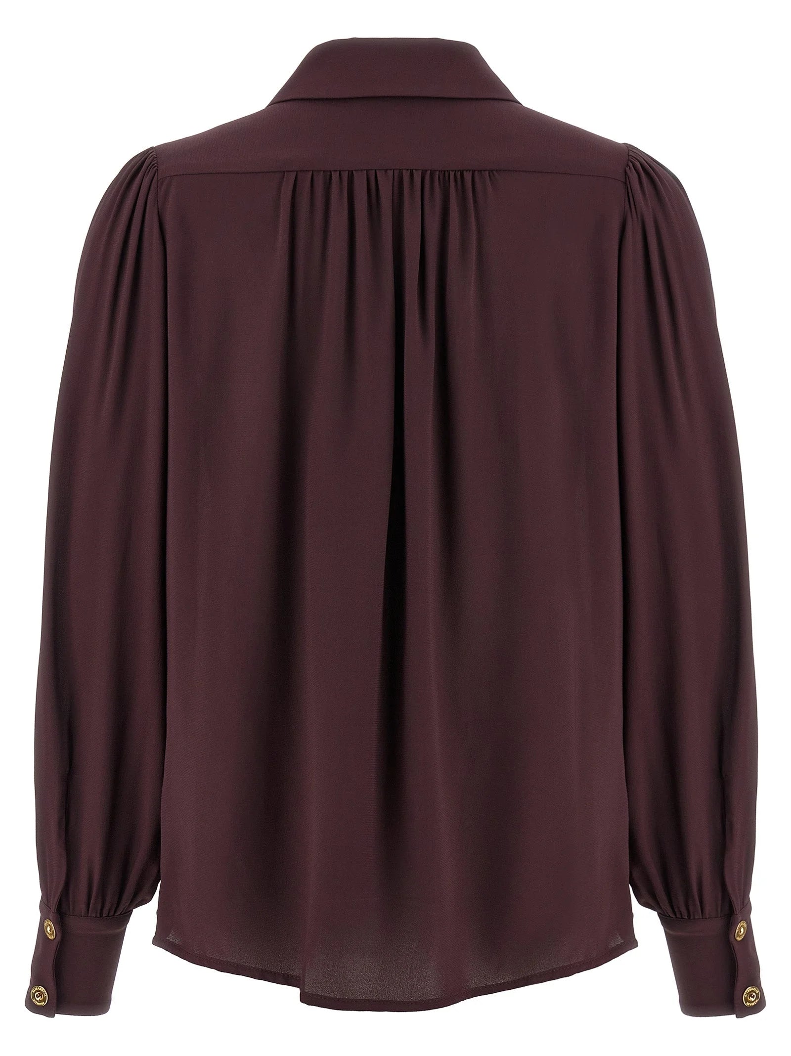 Elisabetta Franchi Purple Viscose Blouse - IT44