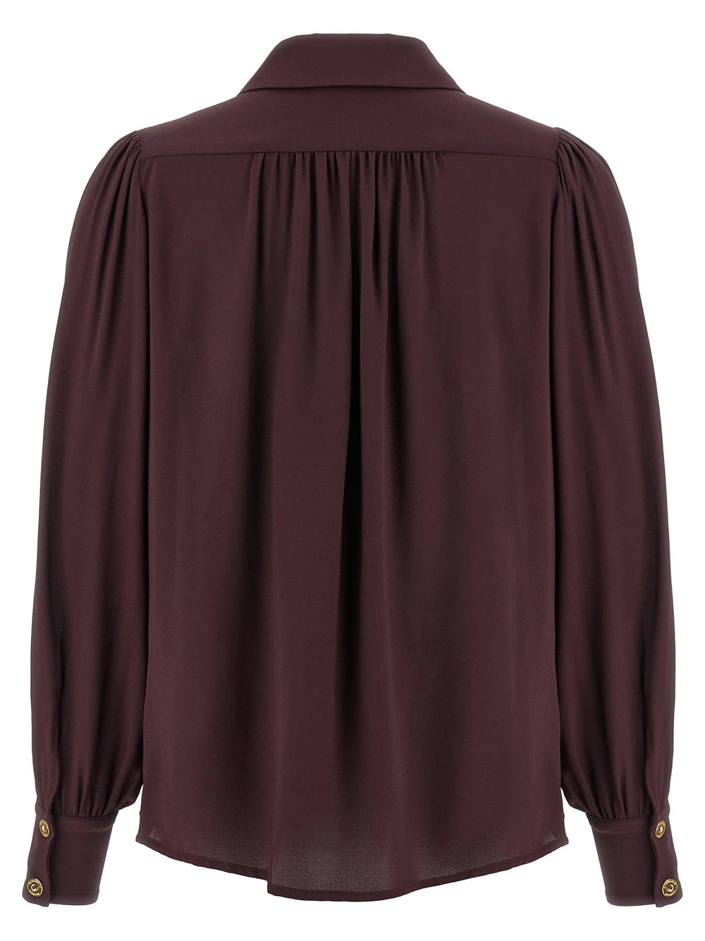 Elisabetta Franchi Purple Viscose Blouse - IT44