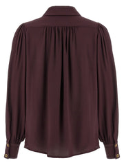 Elisabetta Franchi Purple Viscose Blouse - IT44