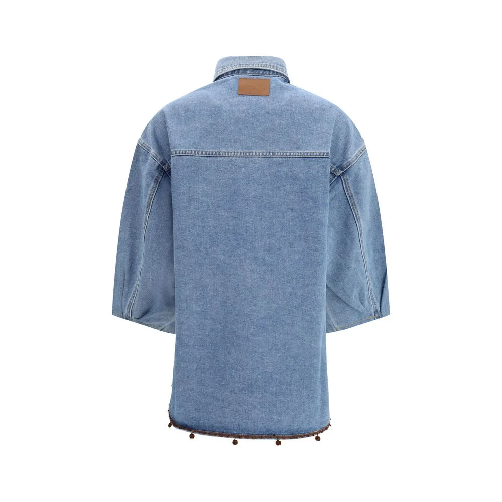 Ella Chaqueta Vaquera de Algodón Azul - IT40 | M