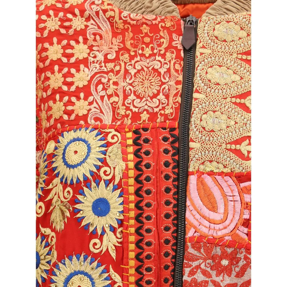 Ella Multicolor Cotton Bomber - One Size