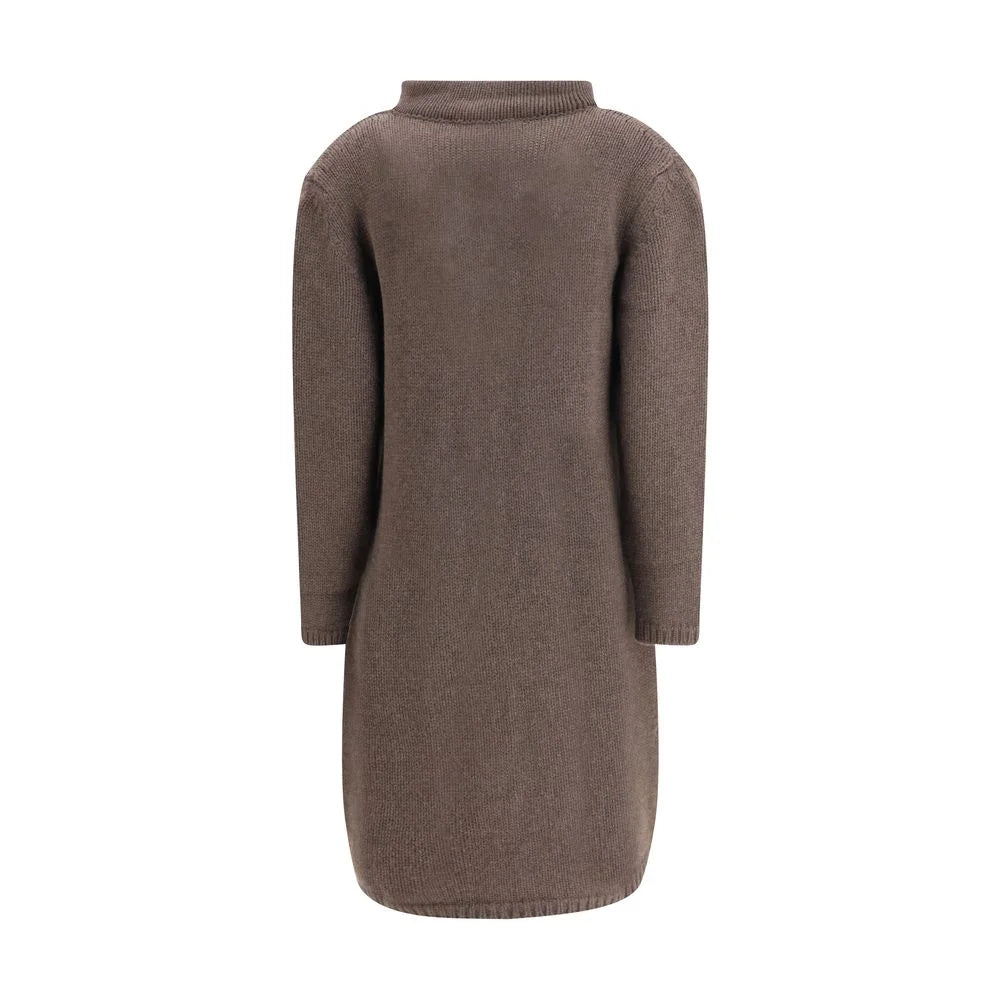 Ella Semi-long Sweater with a front hook-and-eye closure - Coats & Jackets