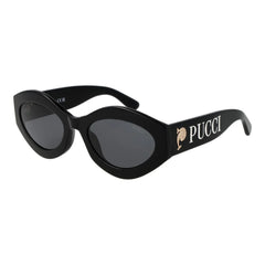Emilio Pucci Black Acetate Sunglasses