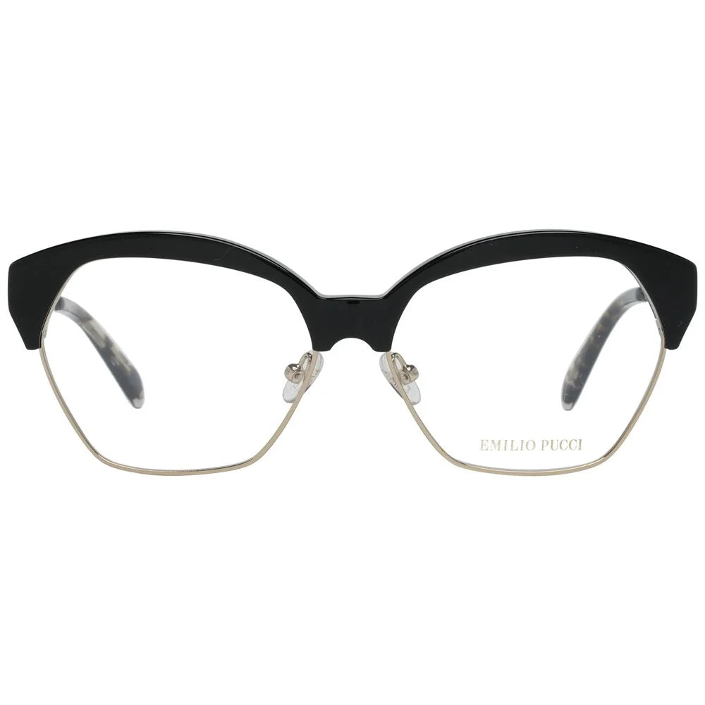 Emilio Pucci Black Metal Glasses (Frames)