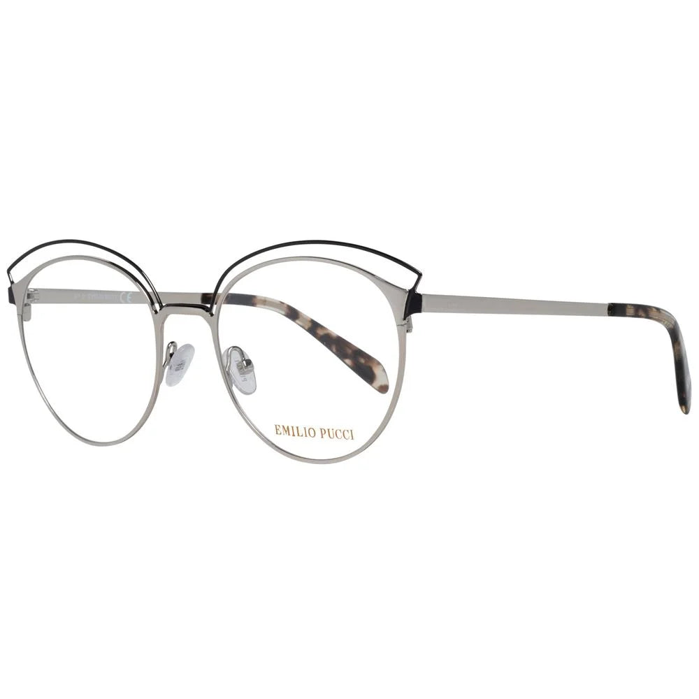 Emilio Pucci Black Metal Glasses (Frames)
