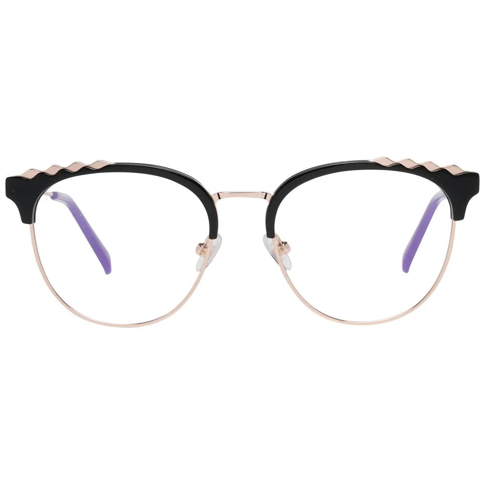 Emilio Pucci Black Metal Glasses (Frames)