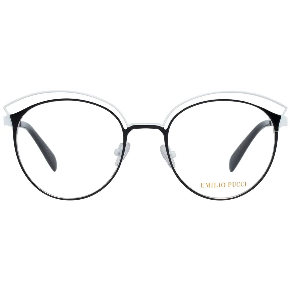 Emilio Pucci Black Metal Glasses (Frames)