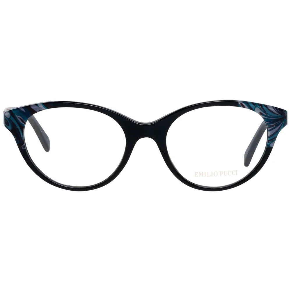 Emilio Pucci Black Plastic Glasses (Frames)