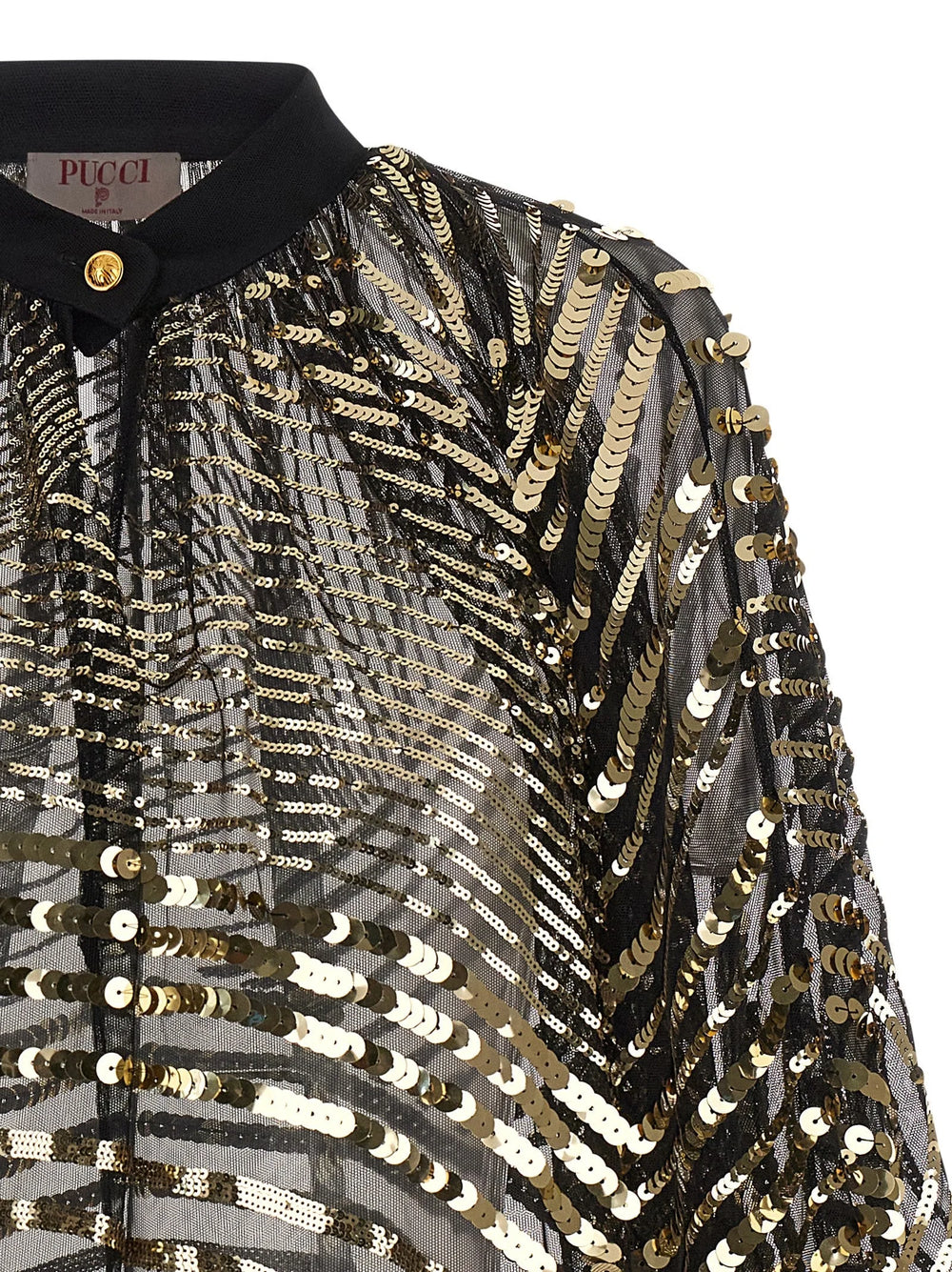 Emilio Pucci Black Polyamide Blouse - IT40