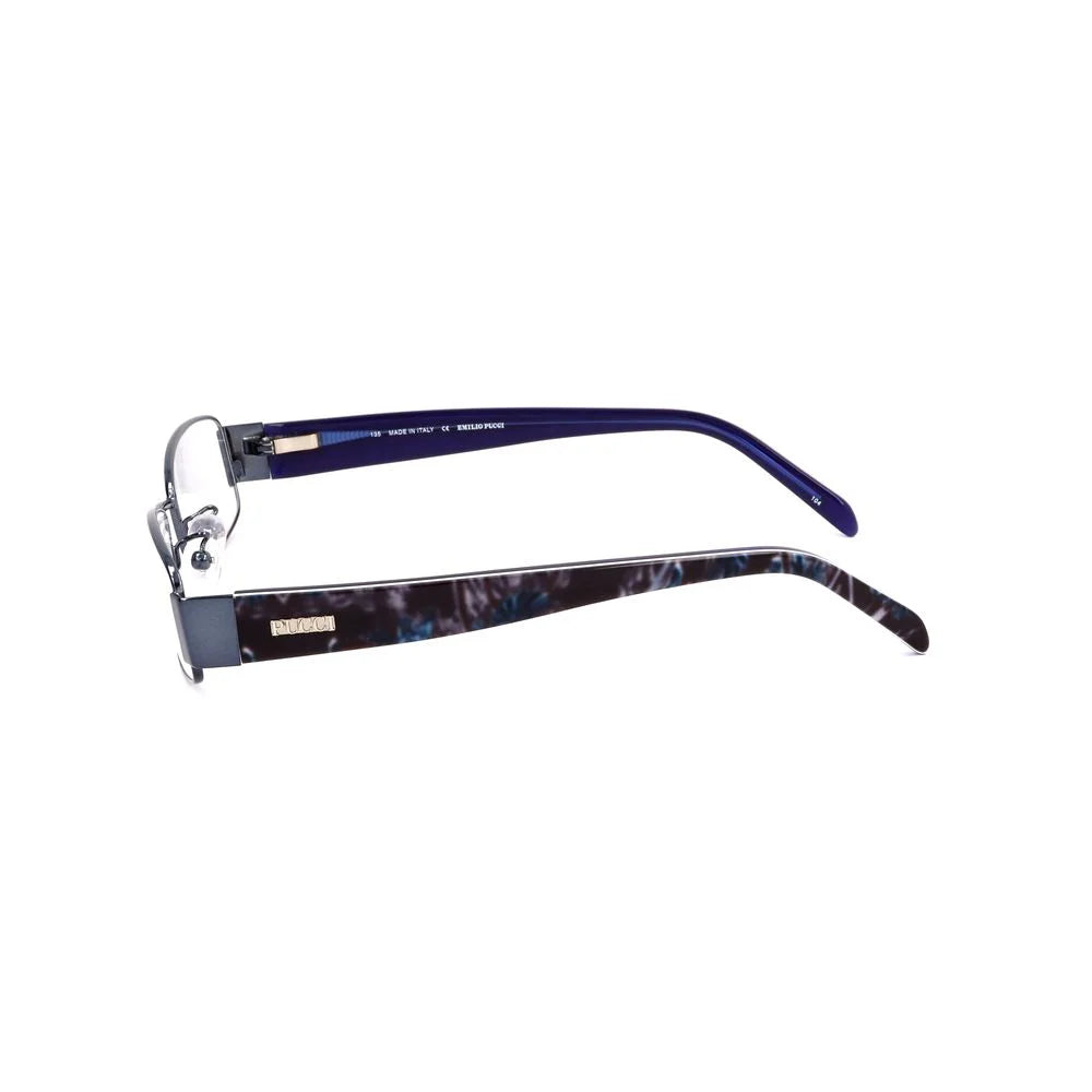 Emilio Pucci Blue Metal Frames - Eyeglasses