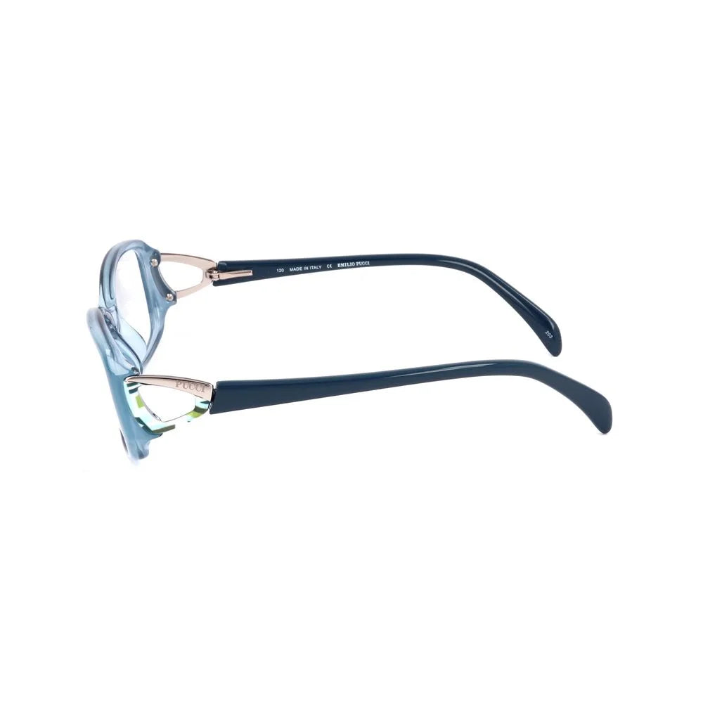 Emilio Pucci Blue Plastic Frames - Eyeglasses