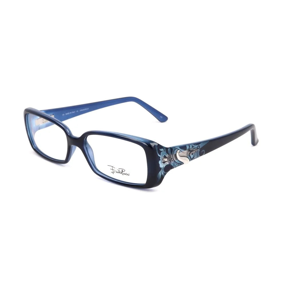 Emilio Pucci Blue Plastic Frames - Eyeglasses