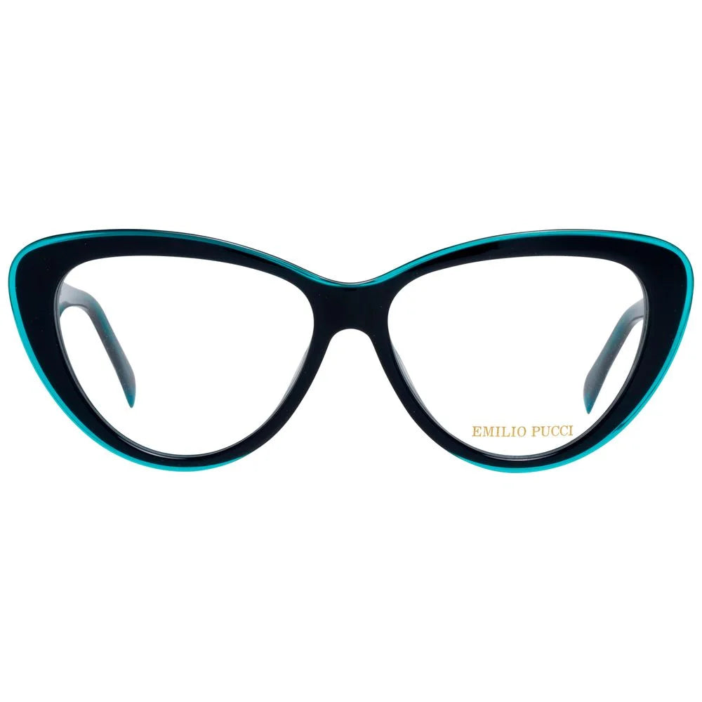 Emilio Pucci Blue Plastic Glasses (Frames)