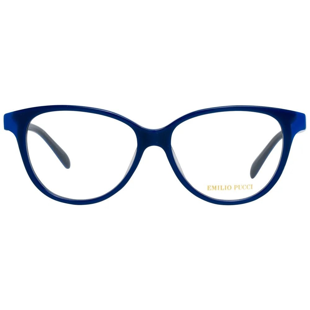 Emilio Pucci Blue Plastic Glasses (Frames)