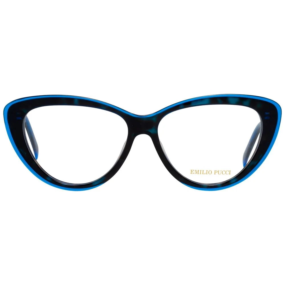 Emilio Pucci Blue Plastic Glasses (Frames)