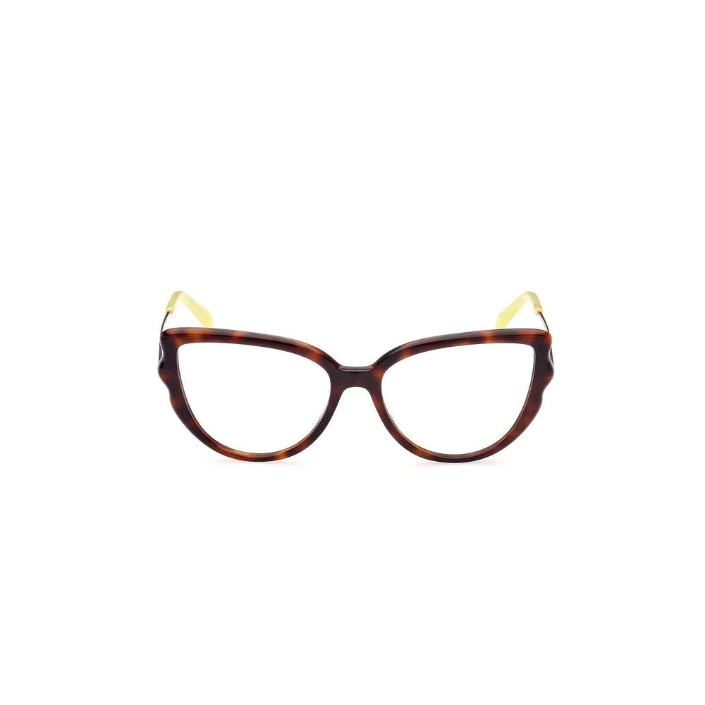 Emilio Pucci Brown Acetate Frames