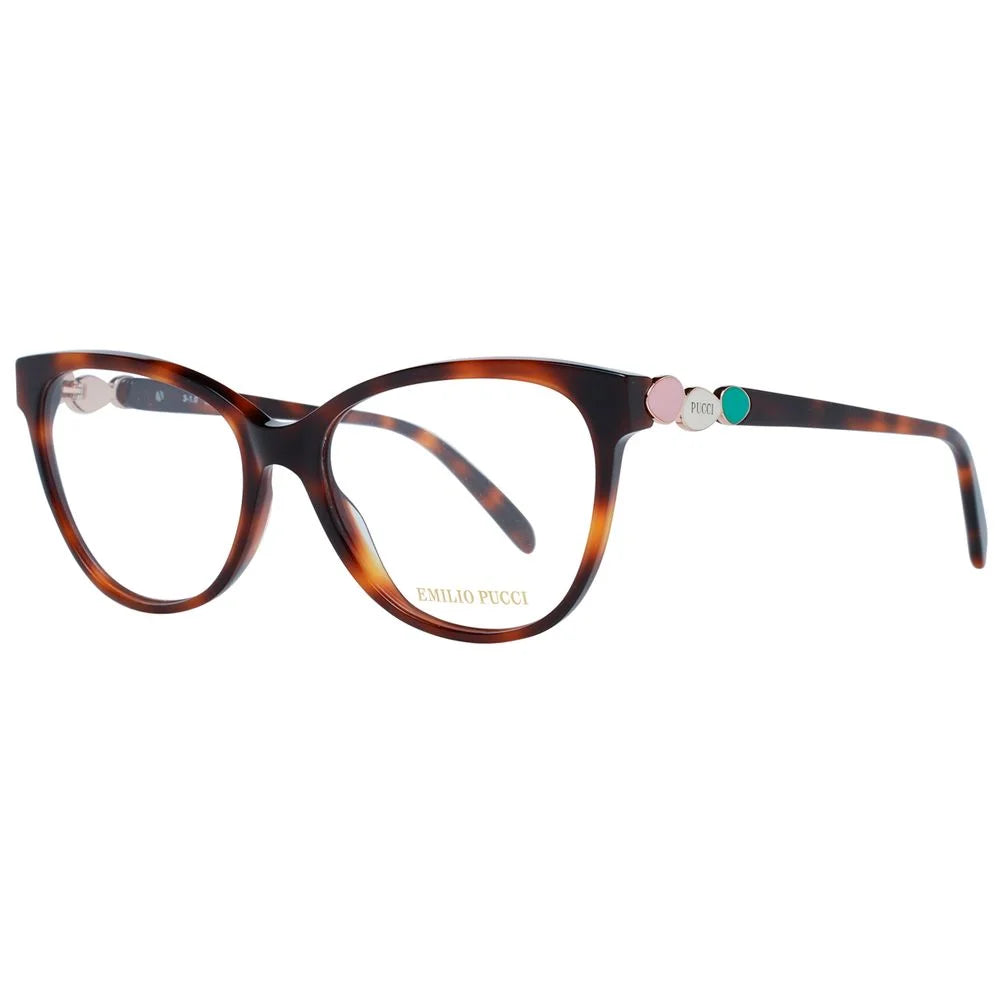Emilio Pucci Brown Acetate Glasses (Frames)