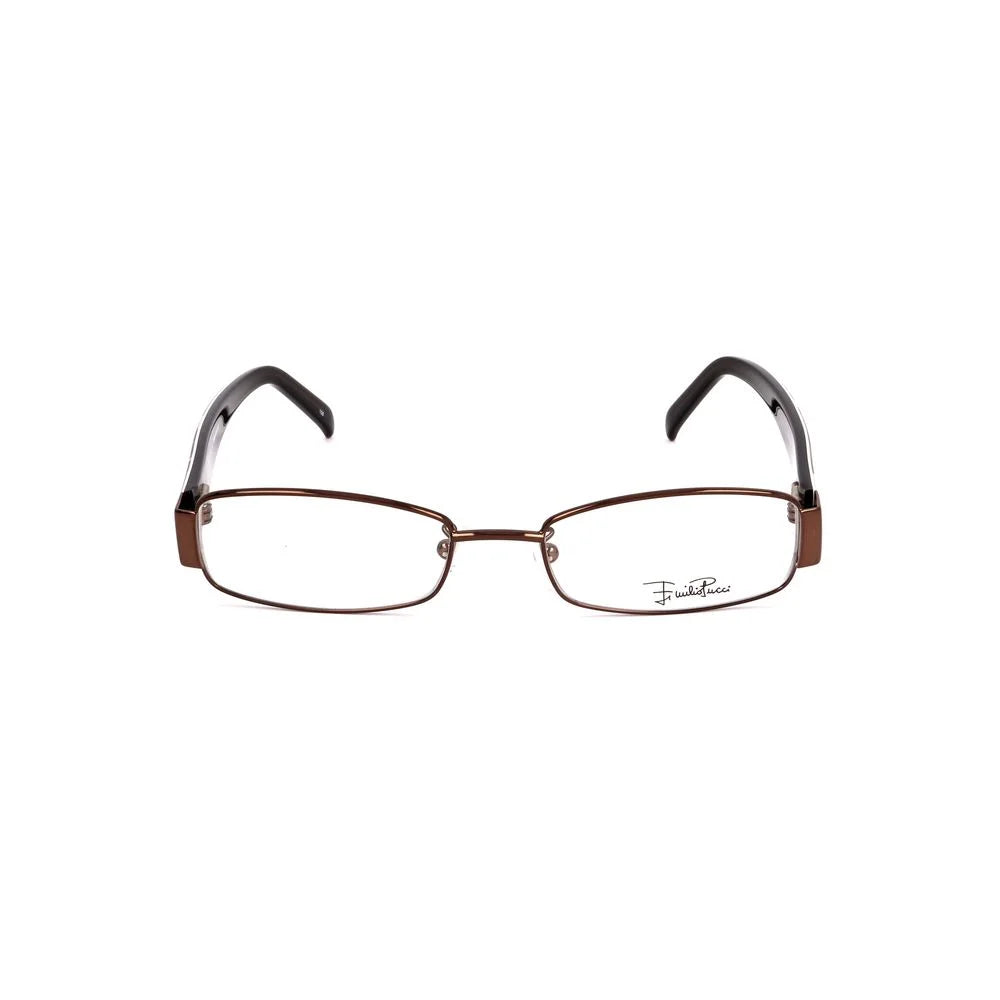 Emilio Pucci Brown Metal Frames - Eyeglasses