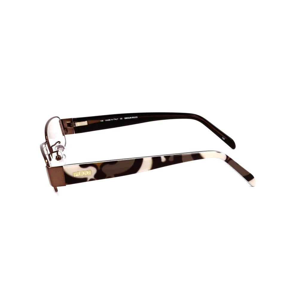 Emilio Pucci Brown Metal Frames - Eyeglasses
