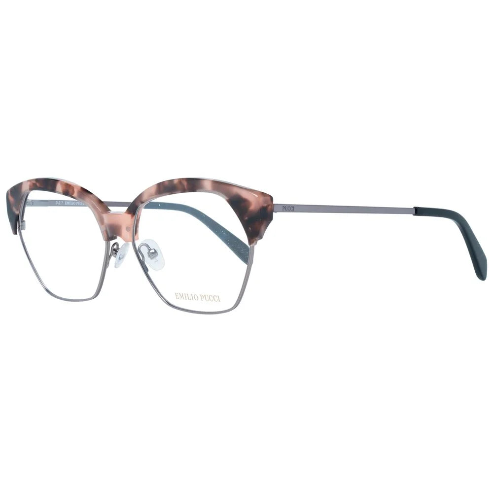 Emilio Pucci Brown Metal Glasses (Frames)
