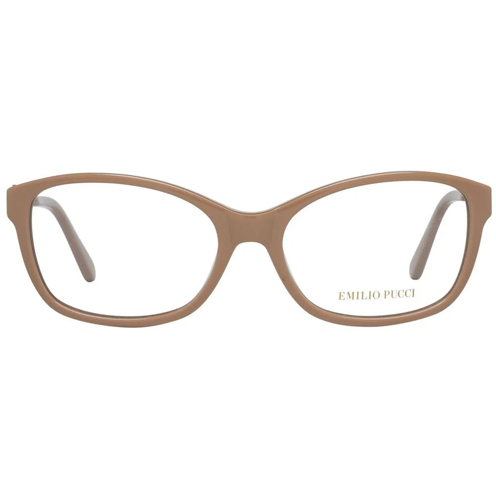 Emilio Pucci Brown Metal Glasses (Frames)
