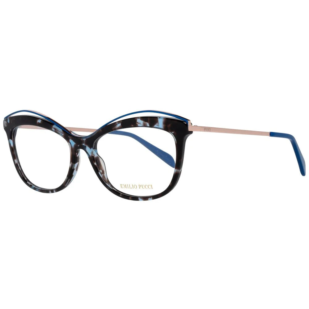 Emilio Pucci Brown Metal Glasses (Frames)