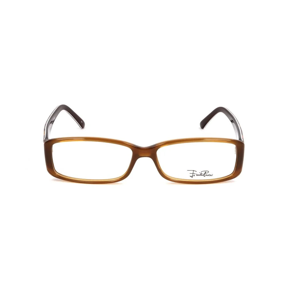 Emilio Pucci Brown Plastic Frames - Eyeglasses