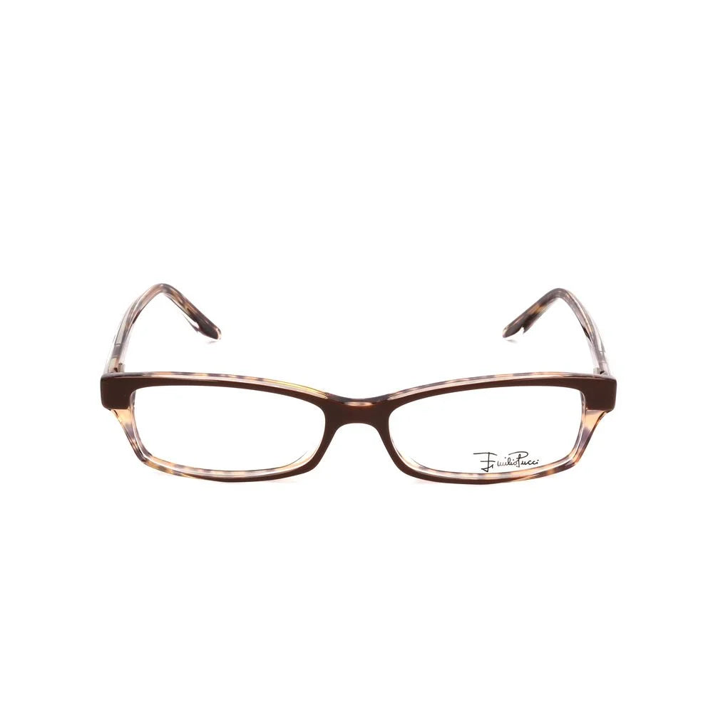 Emilio Pucci Brown Plastic Frames - Eyeglasses