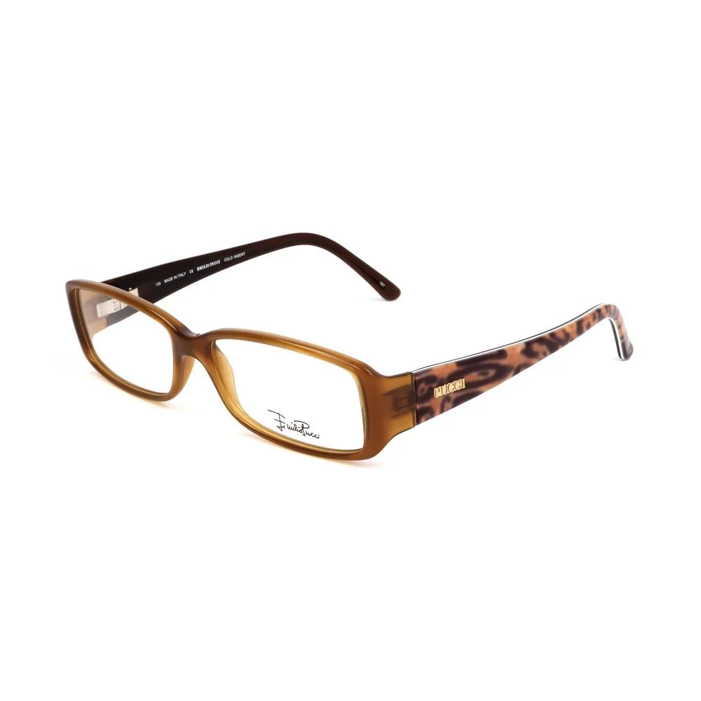 Emilio Pucci Brown Plastic Frames - Eyeglasses