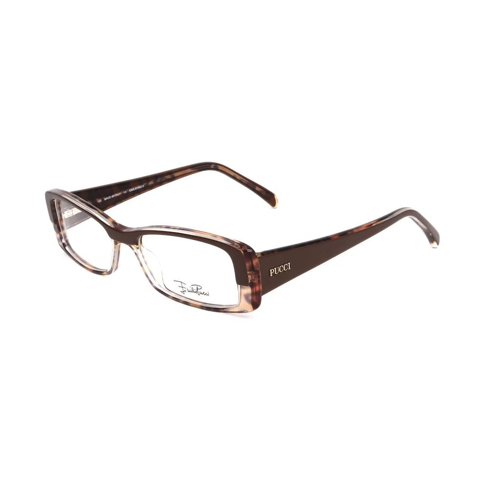 Emilio Pucci Brown Plastic Frames - Eyeglasses