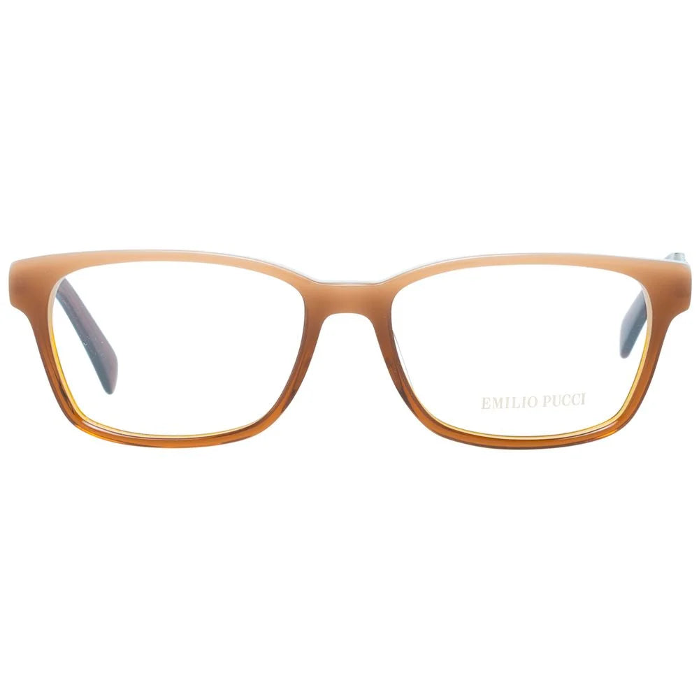 Emilio Pucci Brown Plastic Glasses (Frames)