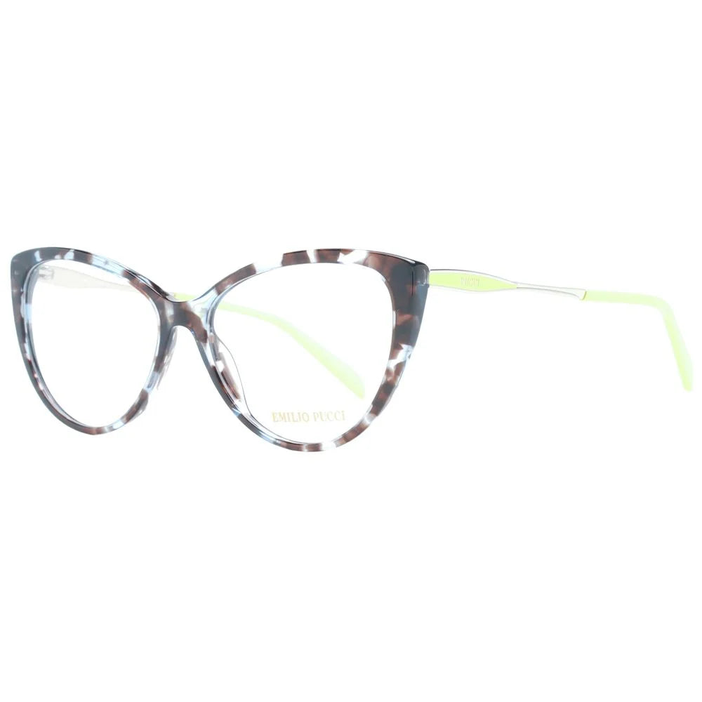Emilio Pucci Brown Plastic Glasses (Frames)